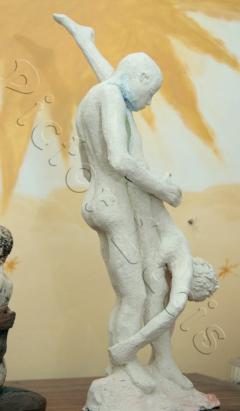 Statuette Tänzerpaar: Grossbild