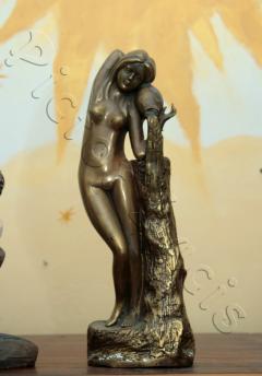 Bronzestatuette: Grossbild